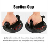 KKMOON Vacuum Suction Cup 8inch 200kg Bearing Capacity Heavy Duty Vacuum Lifter for Granite Tile Glass Manual Lifting