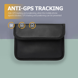 Faraday Bag 8 Inch Signal Jamming Device Antitheft Bag For Smartphone Tablet