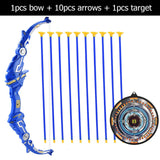 Kids Shooting Outdoor Sports Toy Bow Arrow Set Plastic Toys For Children Outdoor Funny Toys With Sucker Gifts Set Kids Toy