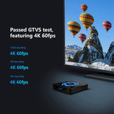 X96Q MAX TV Box Network Player H616 2.4G/5.0G Android 10.0 4G+32G Dual-Band WIFI (EU Plug)