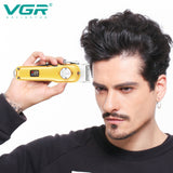 Professional full metal hair clipper electric hair trimmer for men rechargeable hair cutting machine adjustable hair cut