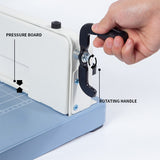 A4 Manual Paper Cutter Guillotine Trimmer Heavy Duty 300-500 Sheets Shredder for Factory School Office Accessories