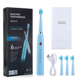 Electric Toothbrush USB Rechargeable Professional 5 Modes 4 Speeds Dental Care Waterproof Tooth Brush Soft Bristles Teeth Whiten