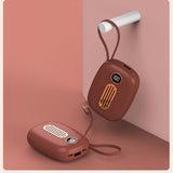 Hand Warmer 10000 MAh USB Power Bank Electric Portable Pocket Hand Warmer Digital Display Multi-Function Pocket Cloth Bag
