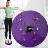 Yoga Sport Balance Boards Fitness Equipments Exercise Board Wobble Waist Twisting Rotating Sports Magnetic Massage Plate