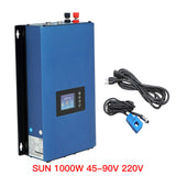 1000W MPPT Solar Panels Battery on Grid Tie Inverter Limiter for Home PV Power System DC45V~90V / DC22V~60V to AC230V