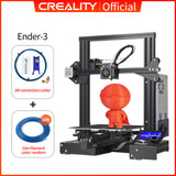 CREALITY 3D Ender-3 Pro Printer Upgraded Magnetic Build Plate Resume Power Failure Printing Masks KIT Mean Well Supply