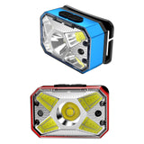 Mini Rechargeable LED Headlamp Headlight Camping Flashlight Head Light Torch Lamp with USB Riding Fishing