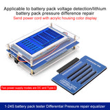 1S-24S Lithium Battery Pack Single Cell Measurement Series String Voltage Measuring Monitor Identify Tester with Acrylic Shell