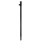 50-80cm Adjustable Quick-release Extending Bank Stick Spiral Point Fishing Bankstick with Magnet Bite Alarm Bank Stick Black