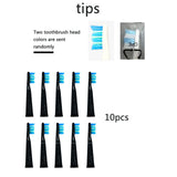10pcs seago electric toothbrush heads Replacement Sonic Toothbrush Care 899 Set (10 heads) for SG910/507/958/515/949/575/551