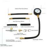 9Pcs Automotive Fuel Pressure Gauge Pressure Testing Tool 0-100psi Car Diagnostic Tool Car Detector