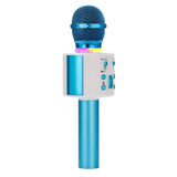 Wireless Musical Microphone, Mini Bluetooth with LED for Children Adults Singing