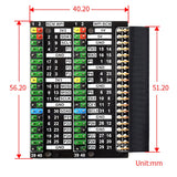 For Raspberry Pi 400 GPIO Header 2X40 Pin Expansion Board for Raspberry Pi 400