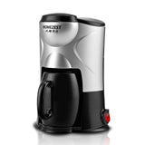 Coffee Tea Maker Stylish Home Portable Fully Automatic Mini American Coffee Machine Black and Pink EU Plug 220V Expresso Machine