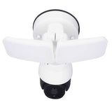 Pan Tilt Security Light CCTV Spotlight PTZ Camera Face Recognition Motion Detection 355 Degrees Panoramic with Siren Alarm for