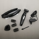 Body&back shaving machine male electric shaver hair bodygroom facial foil electric razor beard trimmer head trimer shave for men