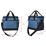 17L Picnic Box Bags Lunch Cooler Bag Insulated Portable Reusable Lunch Bag for Adults Kids Women Men Beach Barbecue Camping
