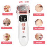 NEW Mini HIFU Machine Ultrasound RF Fadiofrecuencia EMS Microcurrent Face Lifting Firming Tightening Skin Wrinkle Skin Care