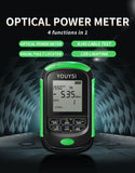 NEW 4in1 Optical Power Meter Led light Visual Fault Locator Network Cable Test Optical Fiber Tester 5km 15km 30km VFL
