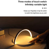 Qi Wireless Charger LED Table Lamp 10W USB Charging Desk Lamp Adjustment Table Bedside Lamp with Phone Holder