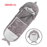 Sleeping Bag Sleep Sack Animal Plush Pillow Boy girl Shark Blanket Kids Sleep Bag For Napper Boys Girls Birthday Gifts