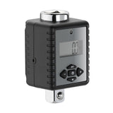 3Pcs Set 2-200Nm Digital Display Torque Wrench Adapter 1/2" 3/8" 1/4" Drive Torque Adapter