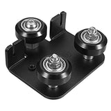 Aluminum X Carriage Plate with Wheels Back Support Plate for CR-10 CR-10S ENDER-3 ND998