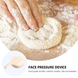 New Food Grade Wooden Tasteless Dumpling Wrapper Mini Dough Presser Dumpling Pressing Tool Household Kitchen Accessories
