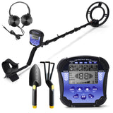Portable Metal Finder Quick Metal Finder Metal Detecting Tool Treasure Gold Finder Underground Metal Detector LCD Backlit Screen