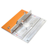 Aluminium Router Table Insert Plate Electric Wood Milling Flip Board With Miter Gauge Guide Set Table Saw Woodworking Workbench