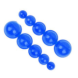 12PCS/SET Strong Suction Silicone Body Massager Vacuum Cupping Cups Anti Cellulite Vacuum Cupping Cup