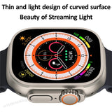 Smart Watch HK8 Pro Max Ultra 49mm AMOLED Screen Series 8 Compass NFC High Refresh Rate Men Women Sport Smartwatch