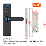 WIFI Tuya Smart Door Lock Smart Lock Fingerprint Door Lock Password IC Card Door Lock APP Remotely Fechadura Digital Door Lock