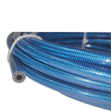 Motorcycle AN3 5m/lot braided Stainless Steel nylon brake line hose FLUID HYDRAULIC hose PTFE brake line Gas Oil Fuel tube pipe