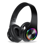 Wireless Bluetooth 5.0 B39 Headphones Foldable Sport Earphone LED Light Music Earphones With Mic Support TF Card Phone Calls