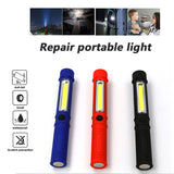 Flashlight Auto Repair Light COB LED Camping Lights Torch Hiking Outdoor Super Bright Travel Warning Lamp repair tool for car