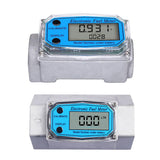 High Accuracy Digital Fuel Flow Meter Car Gasoline Diesel Kerosene Methanol Water Meter Counter Sensor Indicator Controller