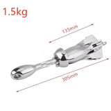 316 Stainless Steel Iron Metal Anchor For Boat Kayak Dinghy Raft Fishing Boat Kayak Durable 1.5 KG/0.7Kg For Inflatable Boat