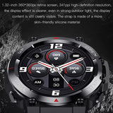 Smart Watch AK45 Bluetooth Phone Call 400mah Large Battery Men Military Tactical Rugged Outdoor Sports Fitness Smartwatch