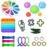 Fidget Toys Pack Anti Stress Set Kawaii Gift Toys Box Children Simple Dimple Antistress Relief Figet Toys Pakket Kit Dropship