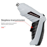 47pcs 3.6V Electric Screwdriver Set Portable Repair Screwdriver Cordless Drill Power Tool Mini Home Furniture Installation