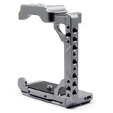 Camera Cage Handle For Sony A1 A7S3 Camera Stabilizer 1/4 Threads Holes Quick Release Plate Shoot Bracket