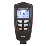 CEM DT-156 LCD Coating Thickness Tester Fe/NFe Paint Thickness Gauge Meter Car Paint Depth Gauge Tester 0~1800μm