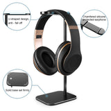 Universal Headphone Holder Aluminum Alloy Earphone Gaming Headset Desktop Display Stand Bracket Rack Hanger Earphone Adccessory