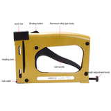 HM515 Manual Staple Gun Manual Stapler Manual Nailer frame tacker For Cross Stitch Frame Backboard Fixed Nail Nail Gun