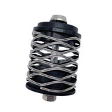Dropship-Folding Bicycle Modified CNC Titanium Alloy Rear Shock Absorber Bike Metal Spring Rear Shock Absorber for Brompton