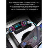 Vehicle Wireless Fm Transmitter Vehicle USB Bluetooth Adapter For Car FM Transmitter Usb Port Car Charger Auto Dropshipping