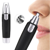 3 Set Electric Nose Hair Trimmer,Men Multifunctional Portable Washable Electric Nose Hair Clipper Cleaning