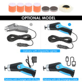 KKmoon 60W Mini Polishing Machine 8500RPM Variable Speed Car Polisher Electric Polisher Automobile Scratch Remover Repair Tool